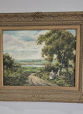 Original Art by H. Barnes Oil Painting on Canvas